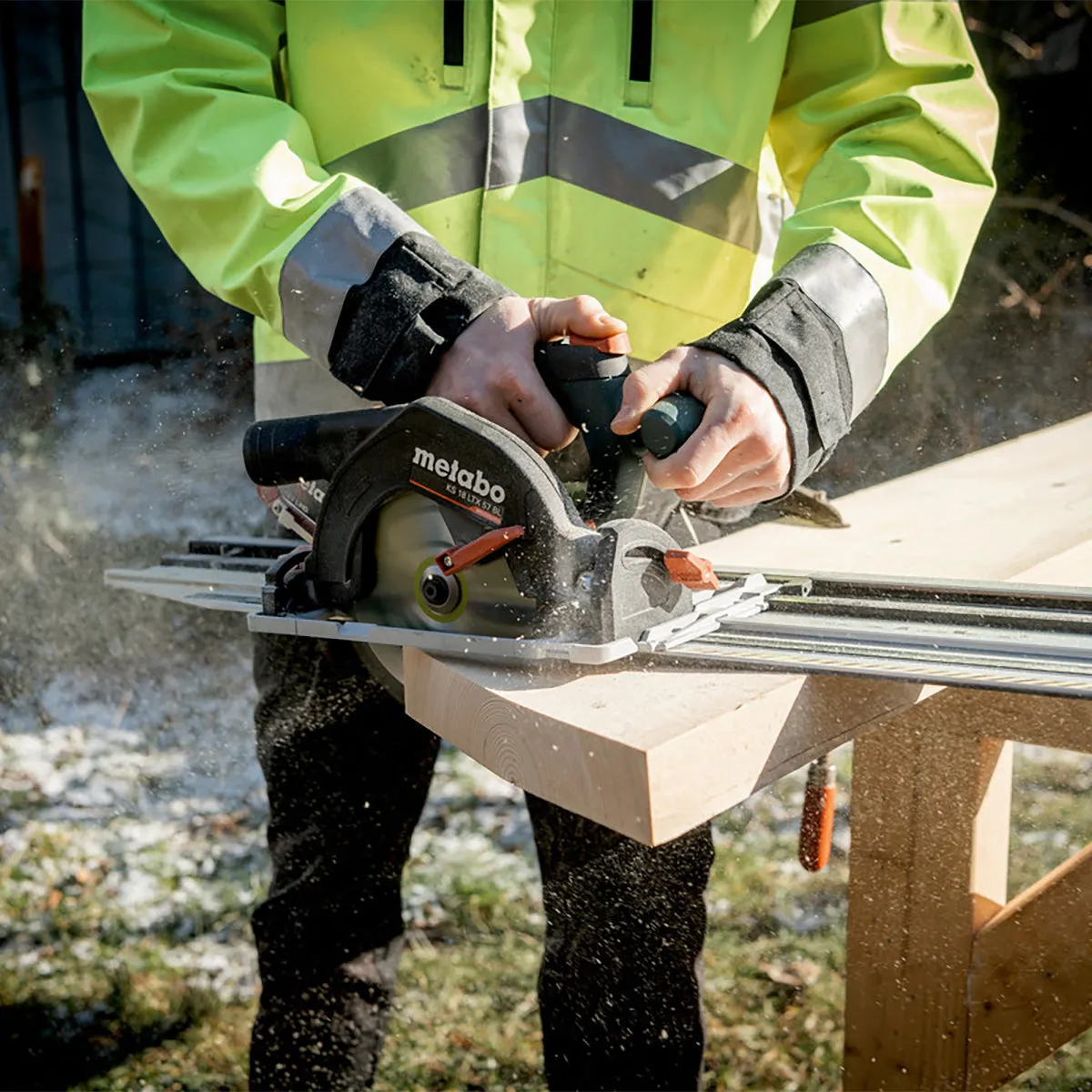 Metabo KS 18 LTX 57 BL 18V Brushless 165mm Circular Saw Body Only in Metabox 611857840