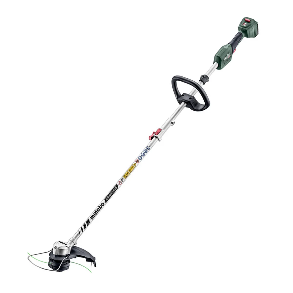 Metabo RTD 18 LTX BL 30 18V Brushless 30cm Line Trimmer Body with 2 x 4.0Ah Battery Charger & Tool Bag
