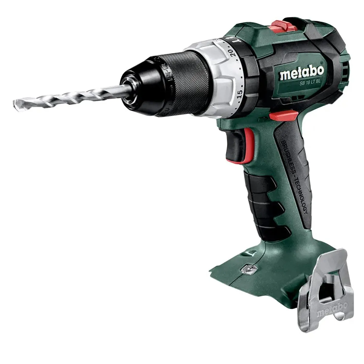 Metabo SB 18 LT BL 18V Brushless Combi Hammer Drill with 1 x 4.0Ah Battery Charger & Metabox