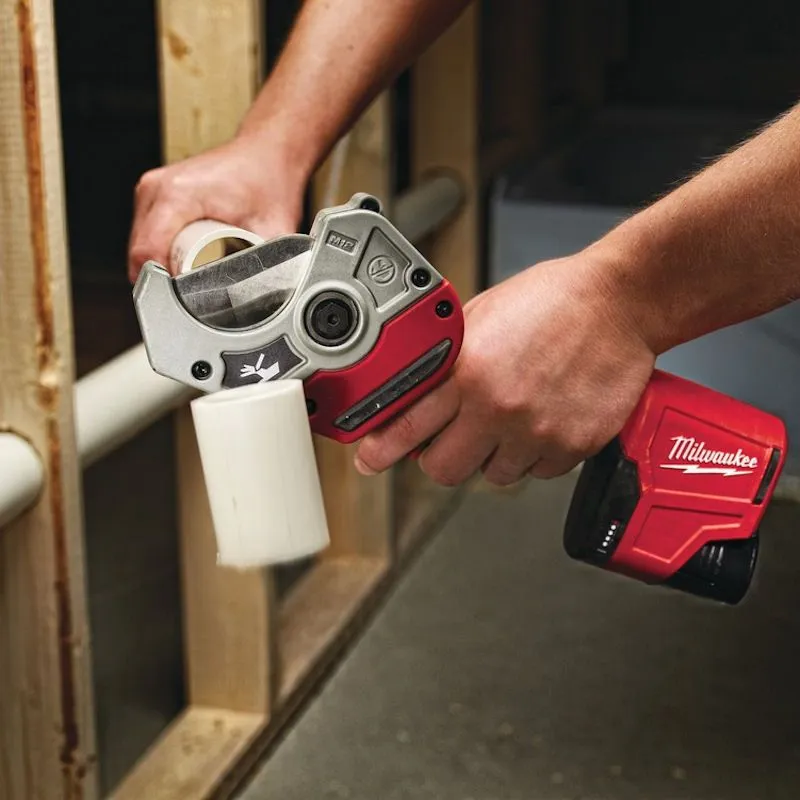 Milwaukee C12PPC-0 12V PVC Pipe Cutter Body Only 4933416550