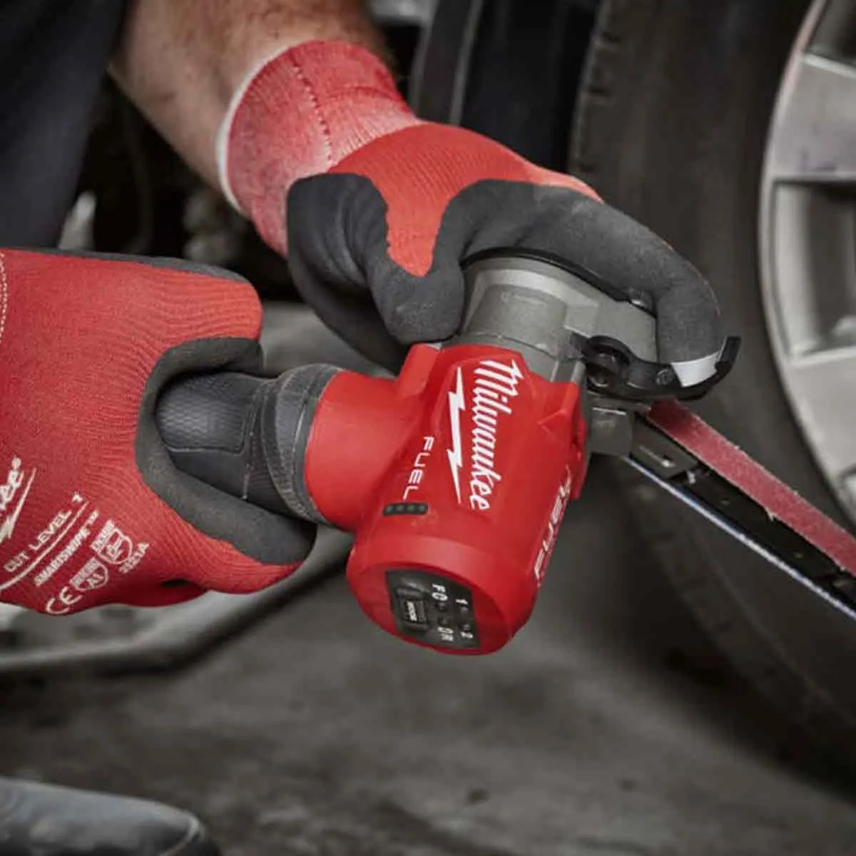 Milwaukee M12FBFL10-0 12V Fuel Brushless 10mm Band File Body Only 4933480958