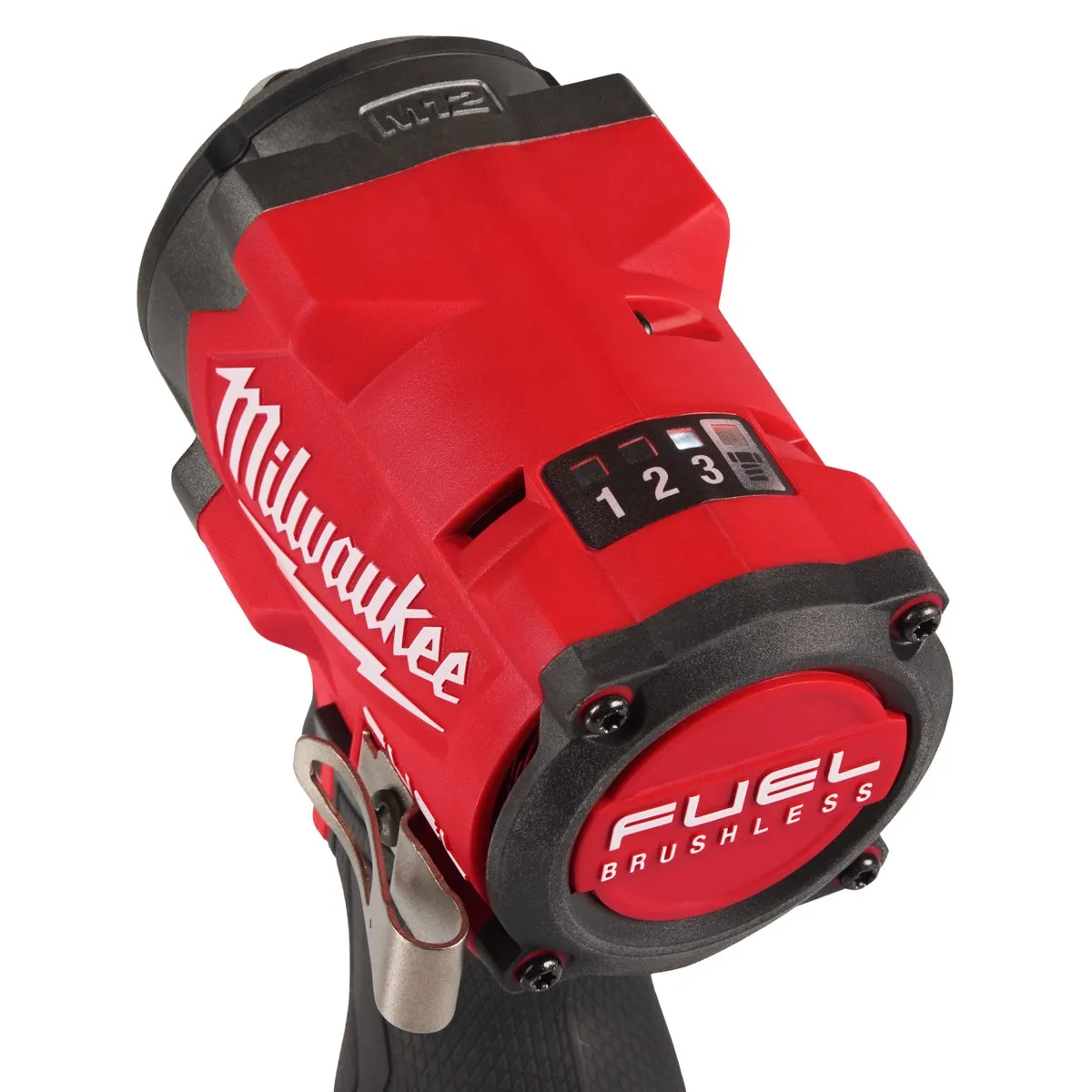 Milwaukee M12FCIWF38G3-0 12V M12 FUEL Brushless 3/8 Impact Wrench with 1 x 2.0Ah Battery Charger & Bag