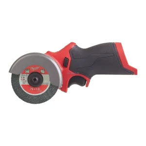 Milwaukee M12FCOT-0 12V Fuel Brushless 76mm Multi-material Cut-off Saw Body Only