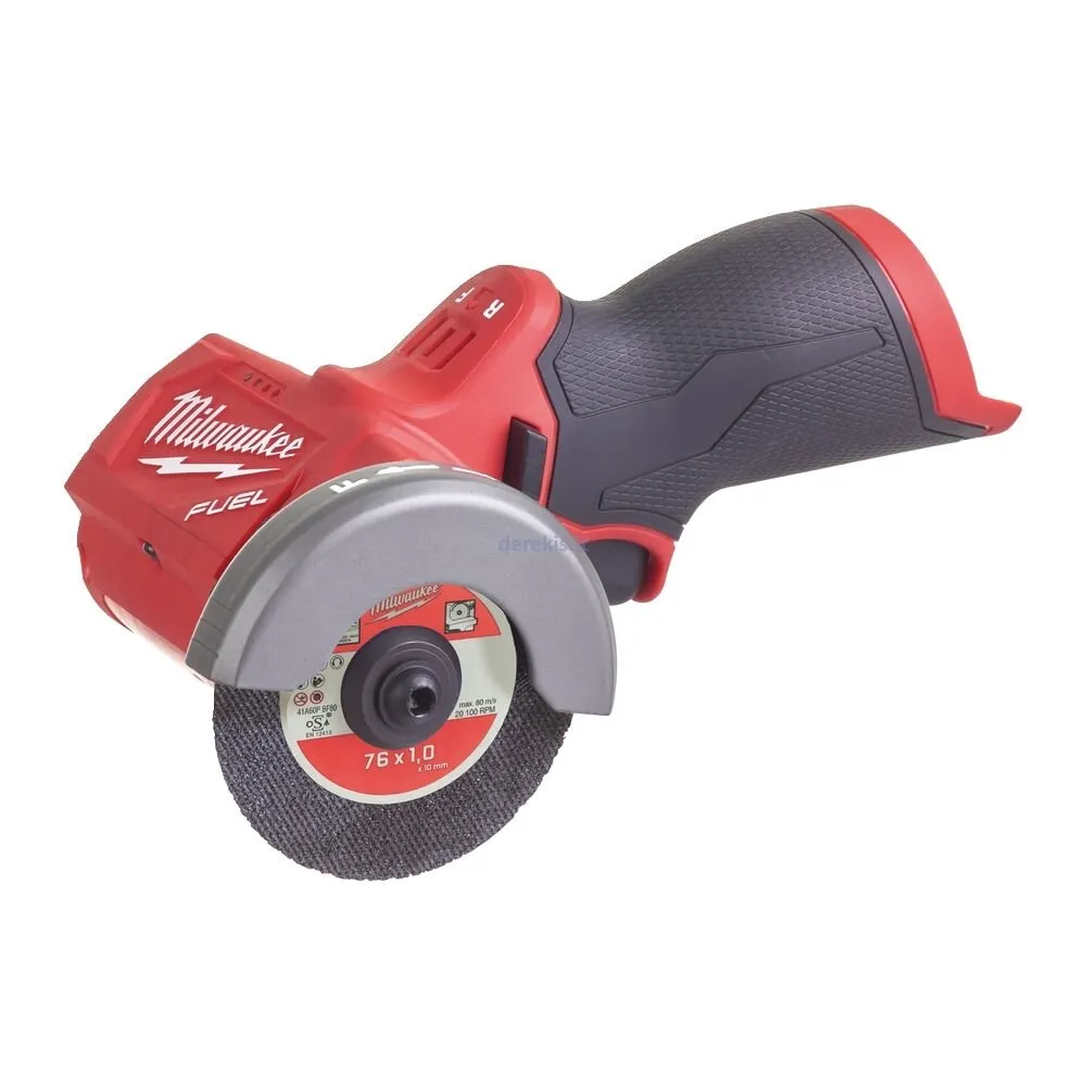 Milwaukee M12FCOT-0 12V Fuel Brushless 76mm Multi-material Cut-off Saw Body Only