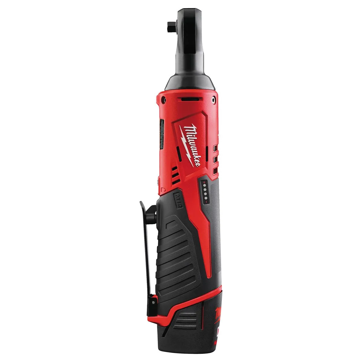 Milwaukee M12IR-201B 12V 3/8 Sub Compact Ratchet with 1 x 2.0Ah Battery Charger & Bag 4933448110