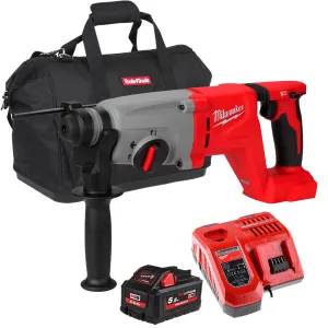 Milwaukee M18BLHACD26-0 18V Brushless SDS  D-Handle Rotary Hammer Drill with 1 x 5.5Ah Battery Charger & Bag