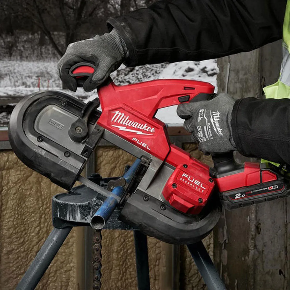 Milwaukee M18FBS85-0 18V FUEL Brushless 85mm Compact Bandsaw Body Only 4933471496