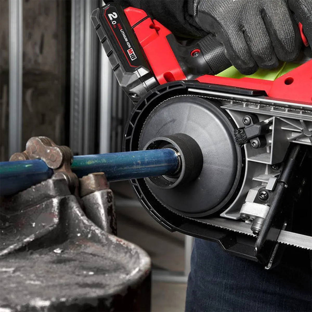 Milwaukee M18FBS85-0 18V FUEL Brushless 85mm Compact Bandsaw Body Only 4933471496
