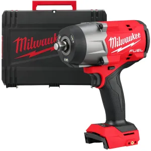 Milwaukee M18FHIW2F12-0X 18V FUEL Brushless 1/2 High Torque Impact Wrench with Friction Ring & Case 4933492782