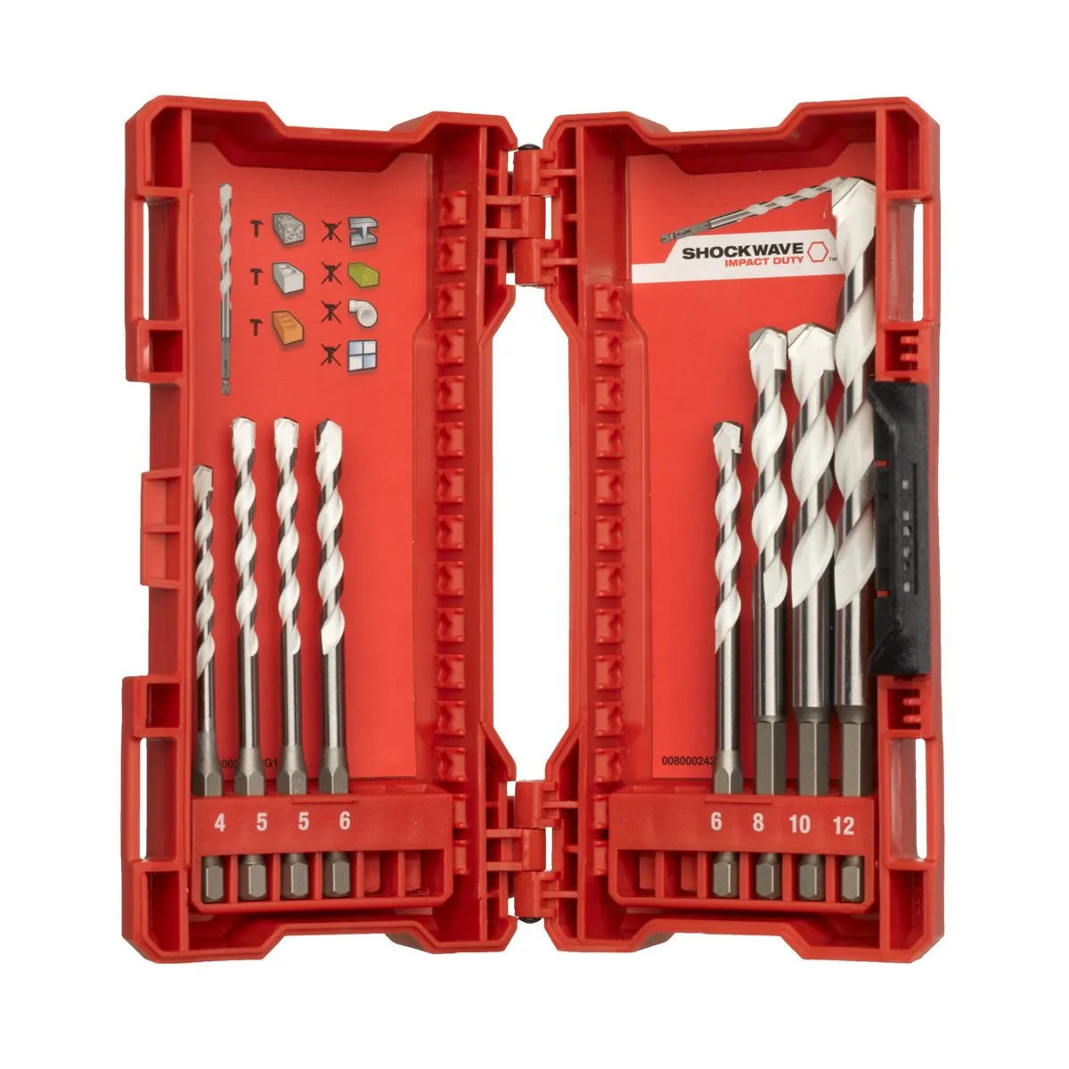 Milwaukee M18FID3100P-502P 18V FUEL Brushless 1/4 Impact Driver with 2 x 5.0Ah Batteries. Charger. Packout Case & Accessories Set