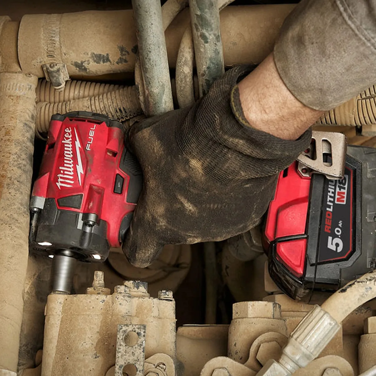 Milwaukee M18FIW2F12-0 18V Brushless 1/2 Compact Impact Wrench Body Only 4933498058