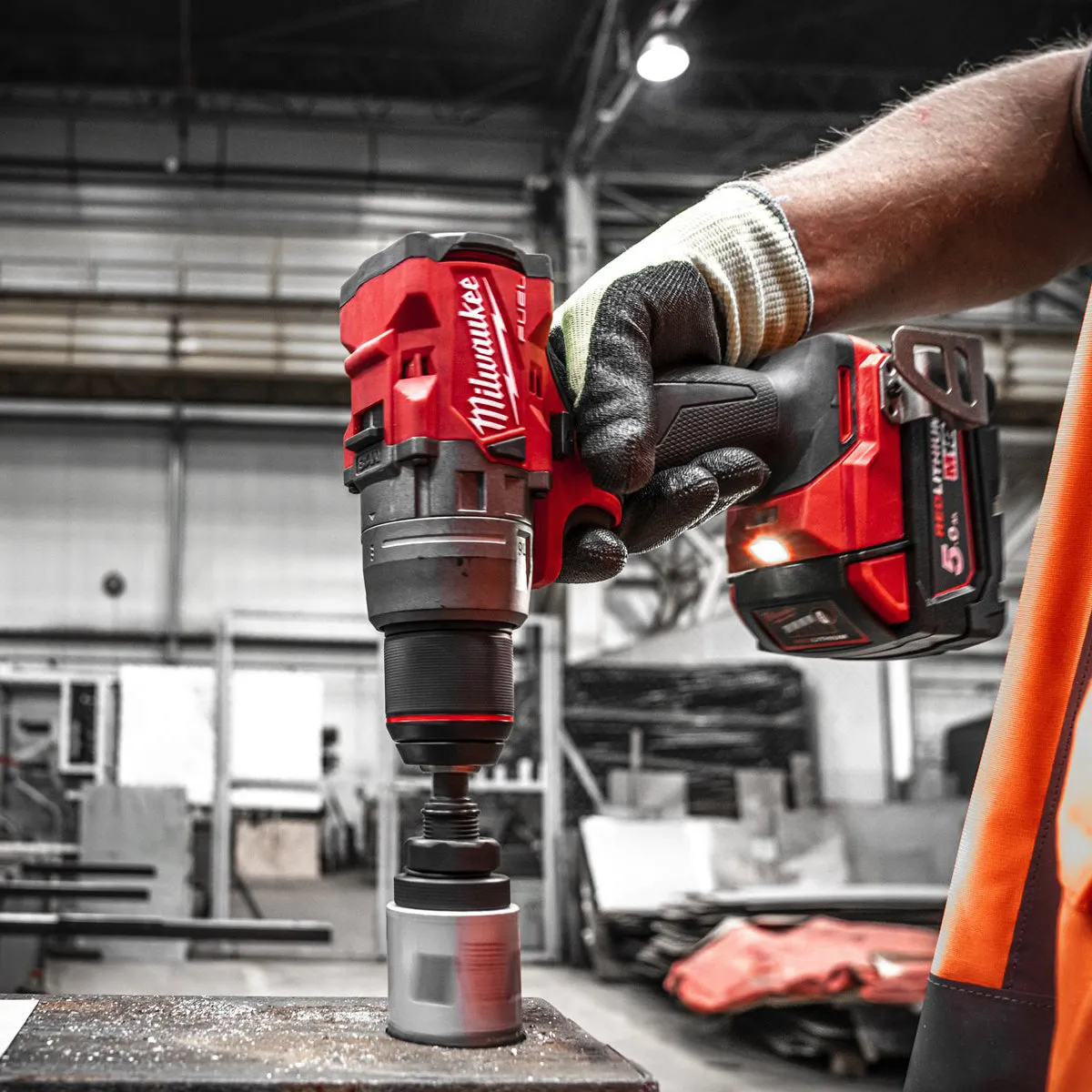 Milwaukee M18FPP2A3-302P 18V Fuel Brushless Combi Drill & Impact Driver with 2 x 3.0Ah Battery Charger & Case