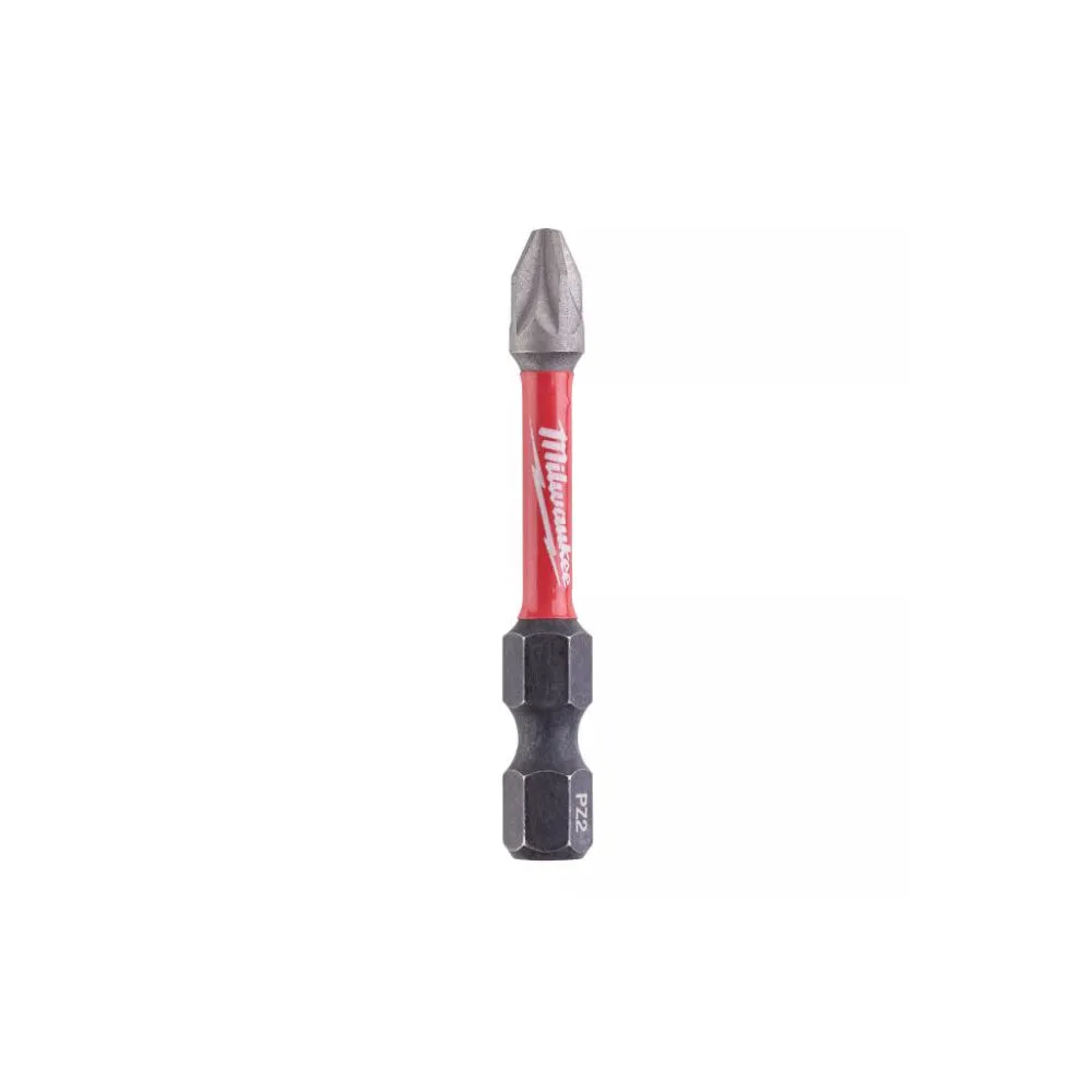 Milwaukee Shockwave PZ2 50mm Screwdriver Bits 10 Piece Set 4932472050