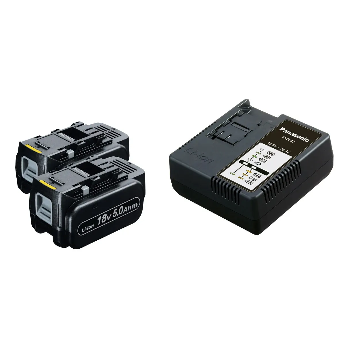 Panasonic PAN79A3LJ EY79A3LJ2G31 18V Smart Brushless Combi Drill Driver 2 x 5.0Ah Li-ion Batteries & Charger With Case