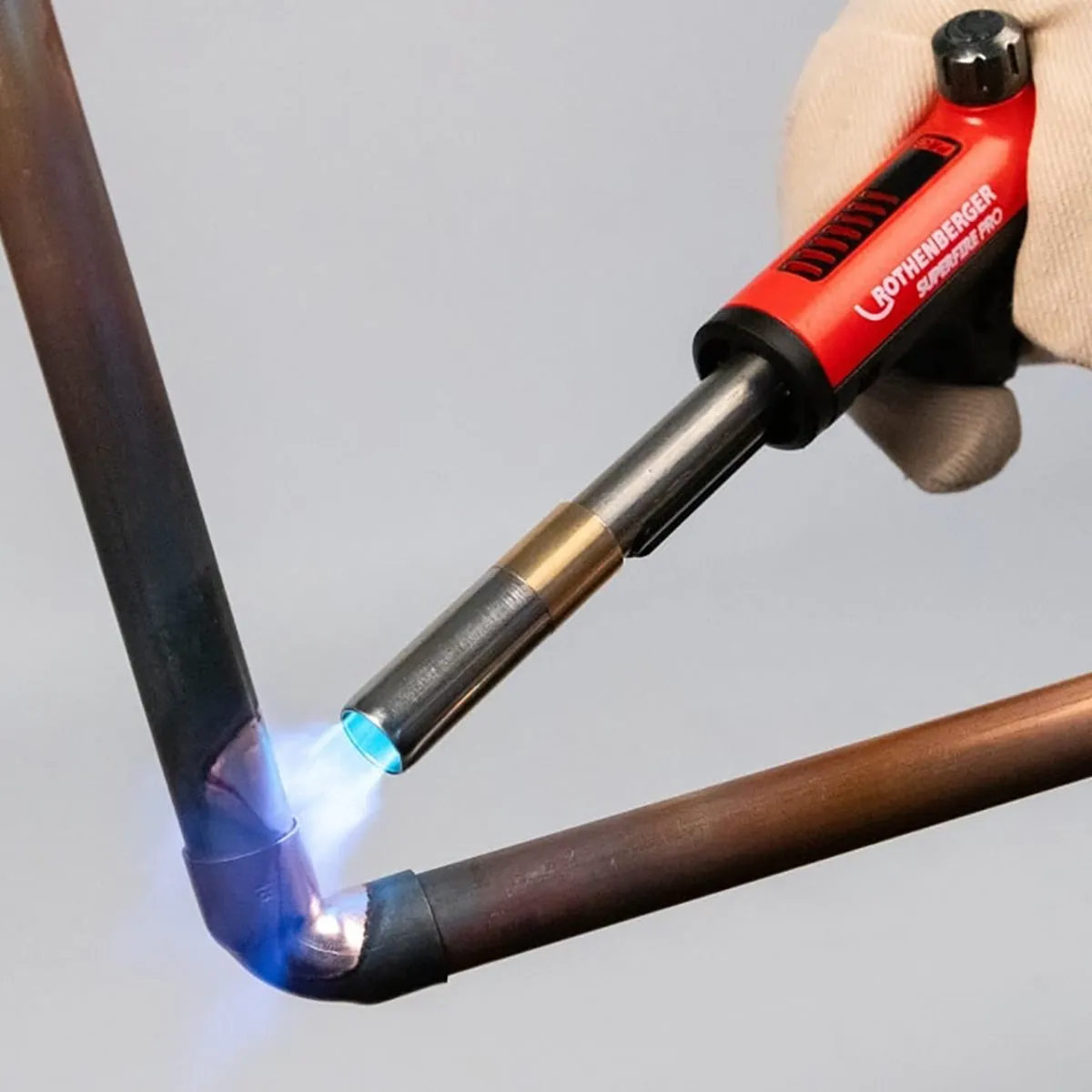 Rothenberger Superfire Pro Series Blow Torch with Cyclone Burner. Cool Tip Burner & Hot Tool Bag