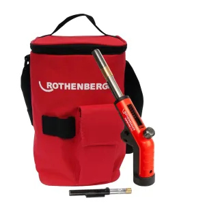 Rothenberger Superfire Pro Series Blow Torch with Cyclone Burner. Cool Tip Burner & Hot Tool Bag