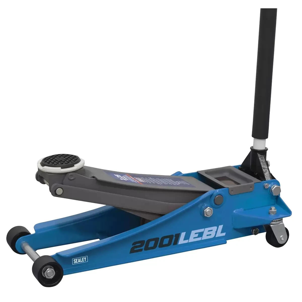 Sealey 2001LEBL Trolley Jack 2.25tonne Low Entry Rocket Lift Blue