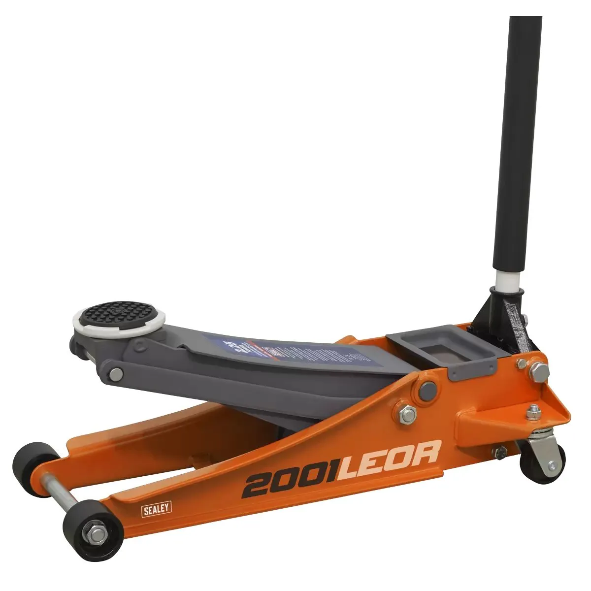 Sealey 2001LEOR Trolley Jack 2.25tonne Low Entry Rocket Lift Orange