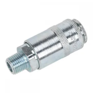 Sealey AC01BP Coupling Body Male 1/4BSPT Pack of 50