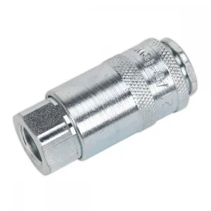 Sealey AC13BP Coupling Body Female 1/4BSP Pack of 50