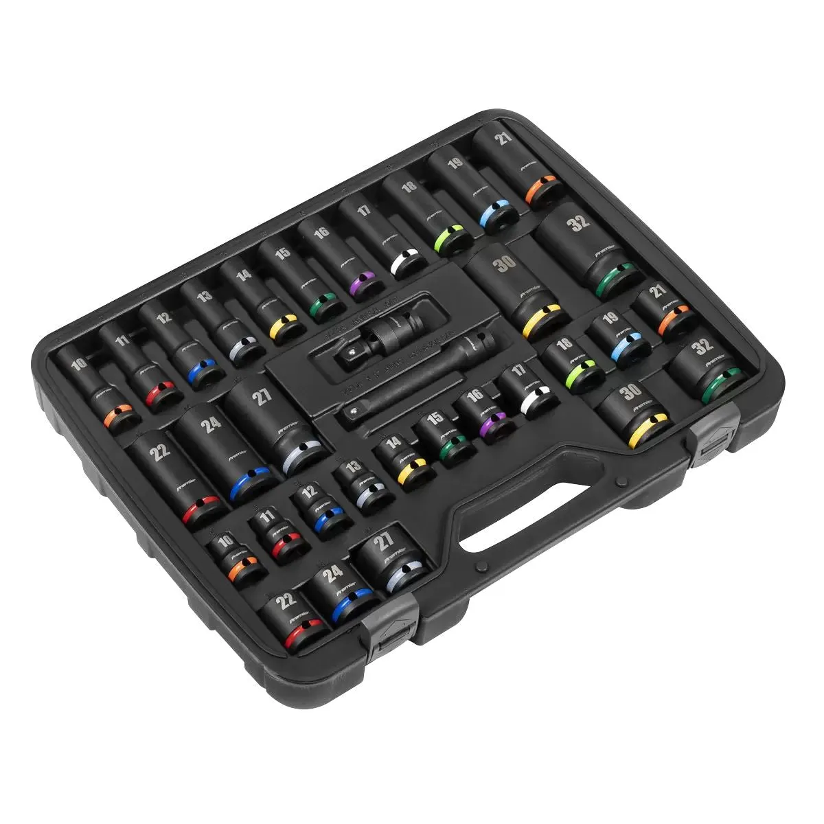 Sealey AK5635M Impact Socket Set 1/2Sq Drive 34pc