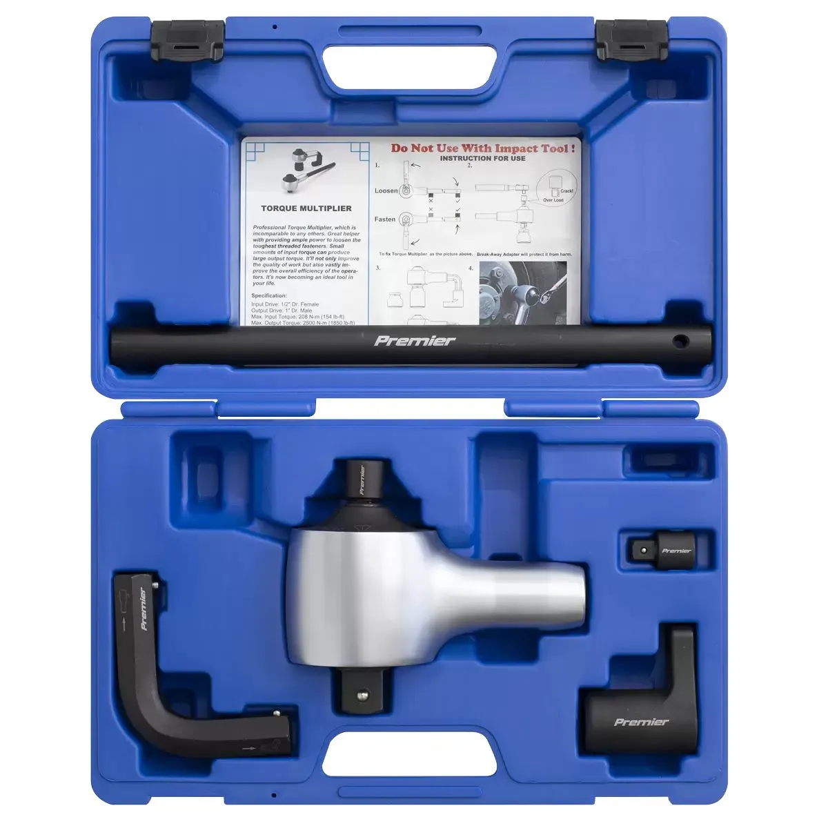 Sealey AK6291 Torque Multiplier Set 7pc
