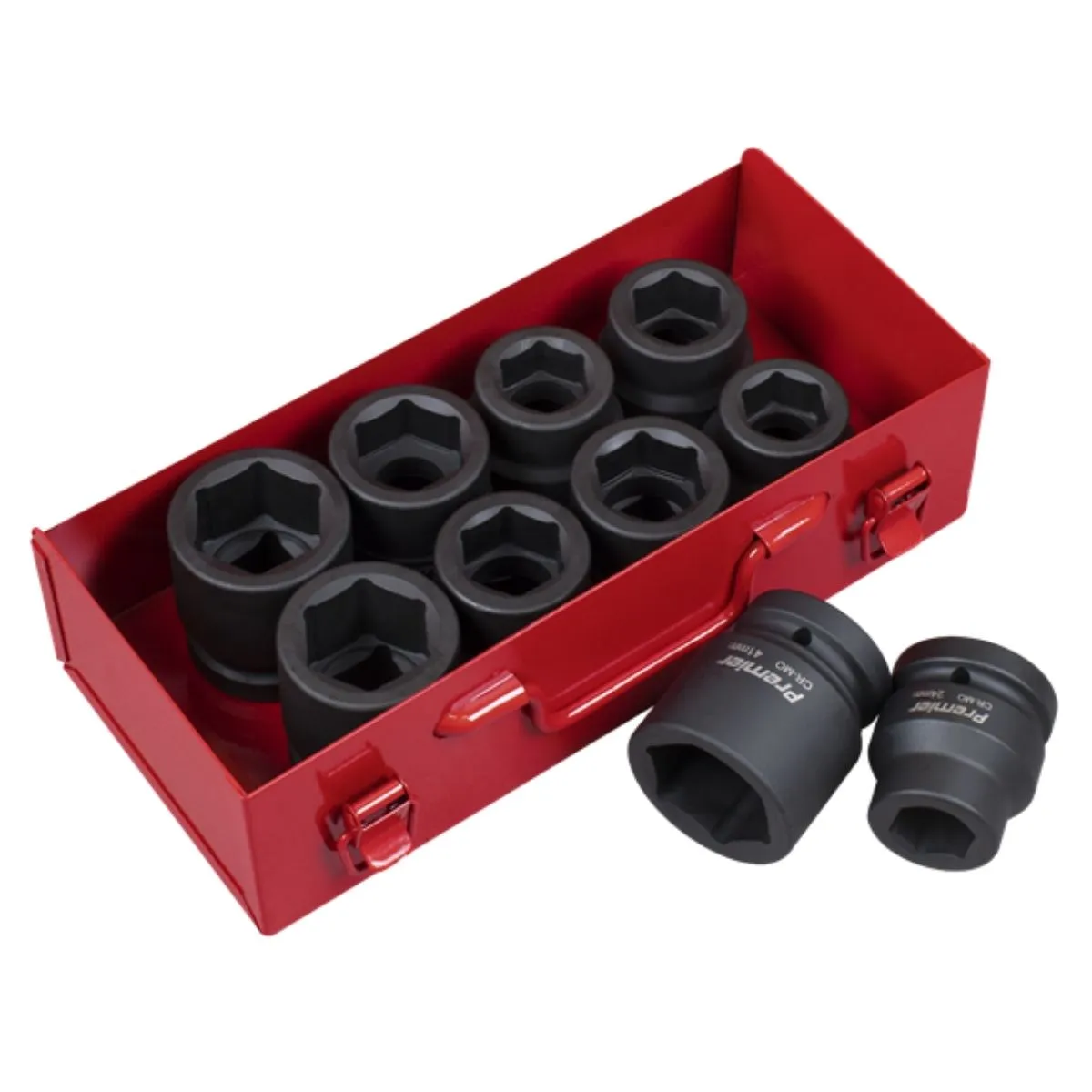 Sealey AK688 1Sq Drive Impact Socket Set 10pc