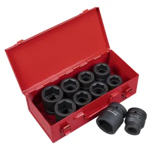 Sealey AK688 1Sq Drive Impact Socket Set 10pc