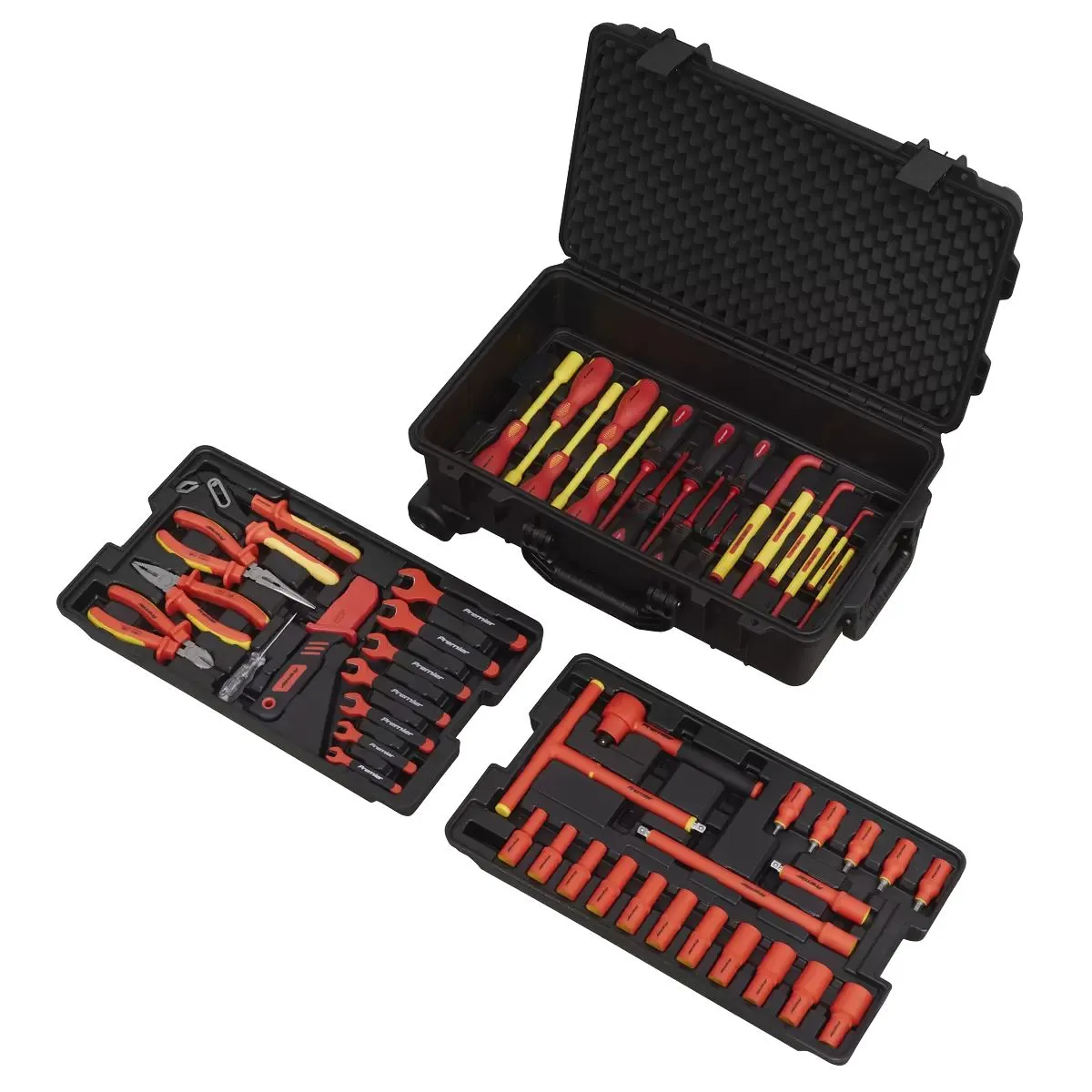 Sealey AK7938 1000V Insulated Tool Kit 3/8Sq Drive 50pc