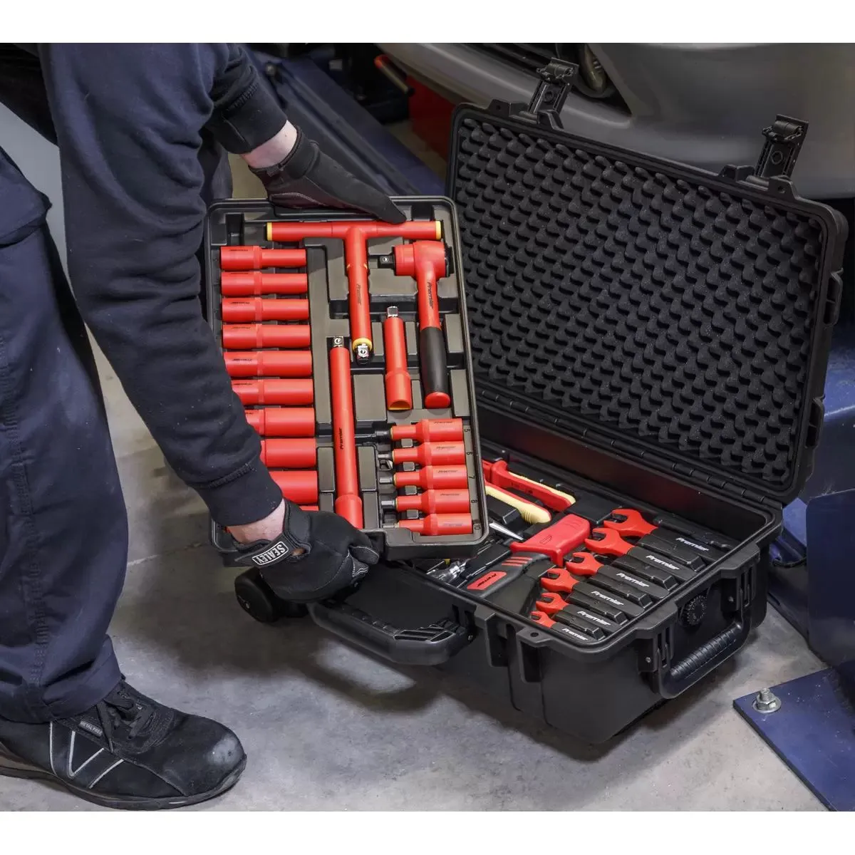 Sealey AK7939 49pc 1/2Sq Drive 1000V Insulated Tool Kit