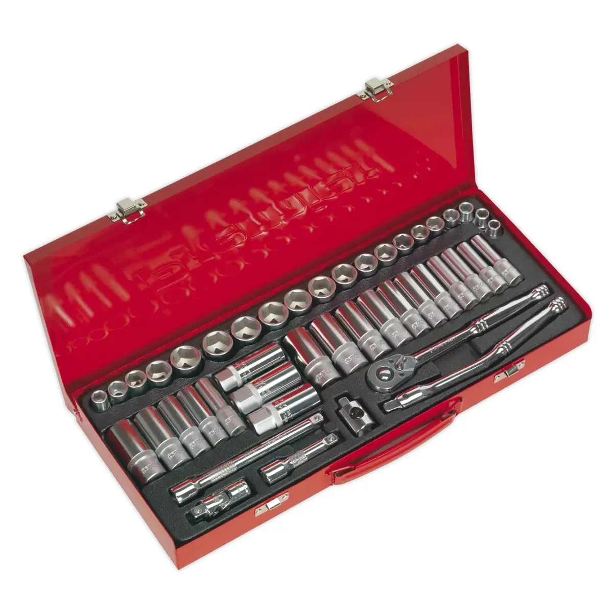 Sealey APCOMBOBBTK55 10 Drawer Top chest with 148pc Tool Kit Red
