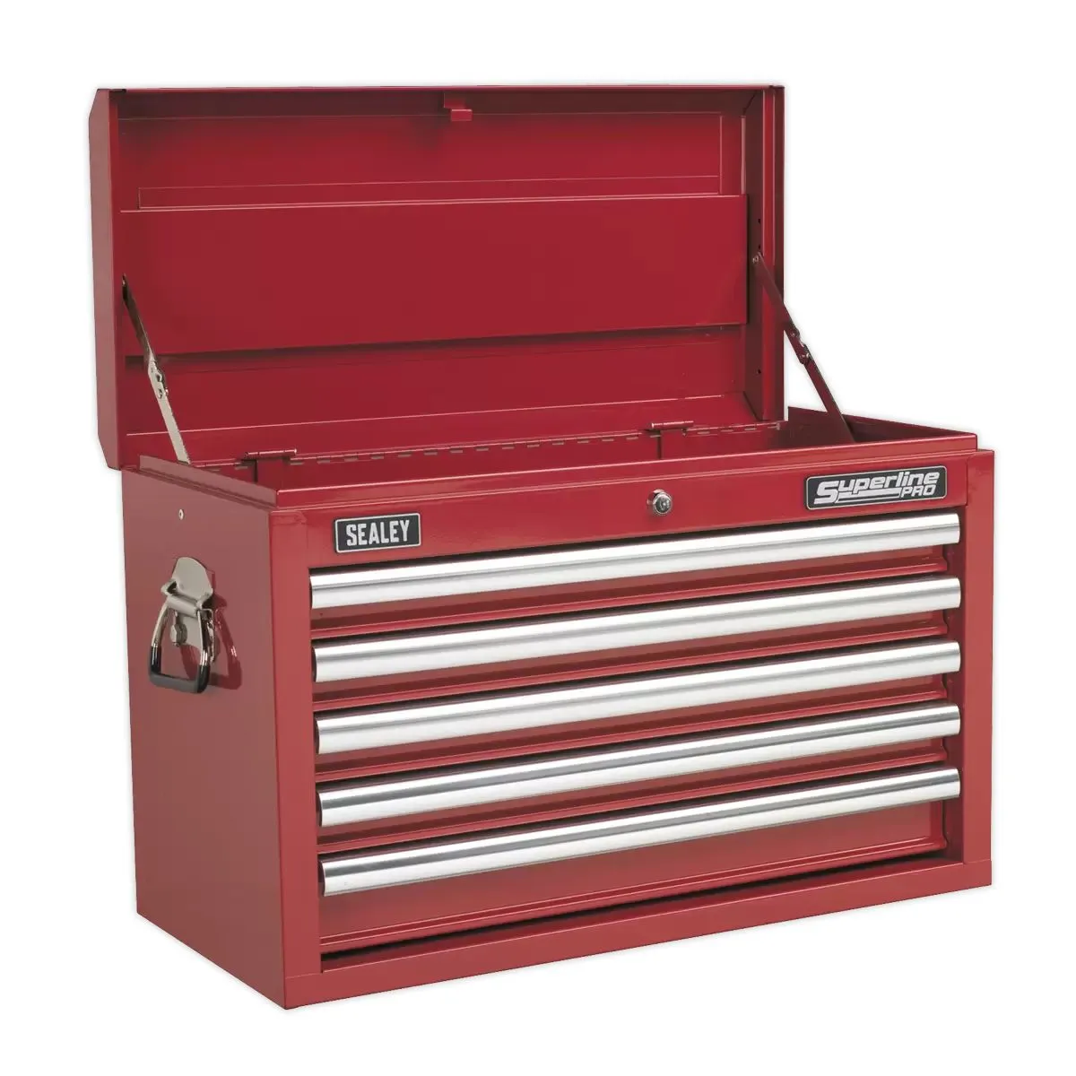 Sealey APCOMBOBBTK55 10 Drawer Top chest with 148pc Tool Kit Red