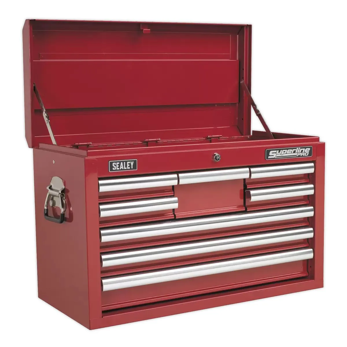 Sealey APCOMBOBBTK57 15 Drawer Top chest with 148 Piece Tool Kit Red