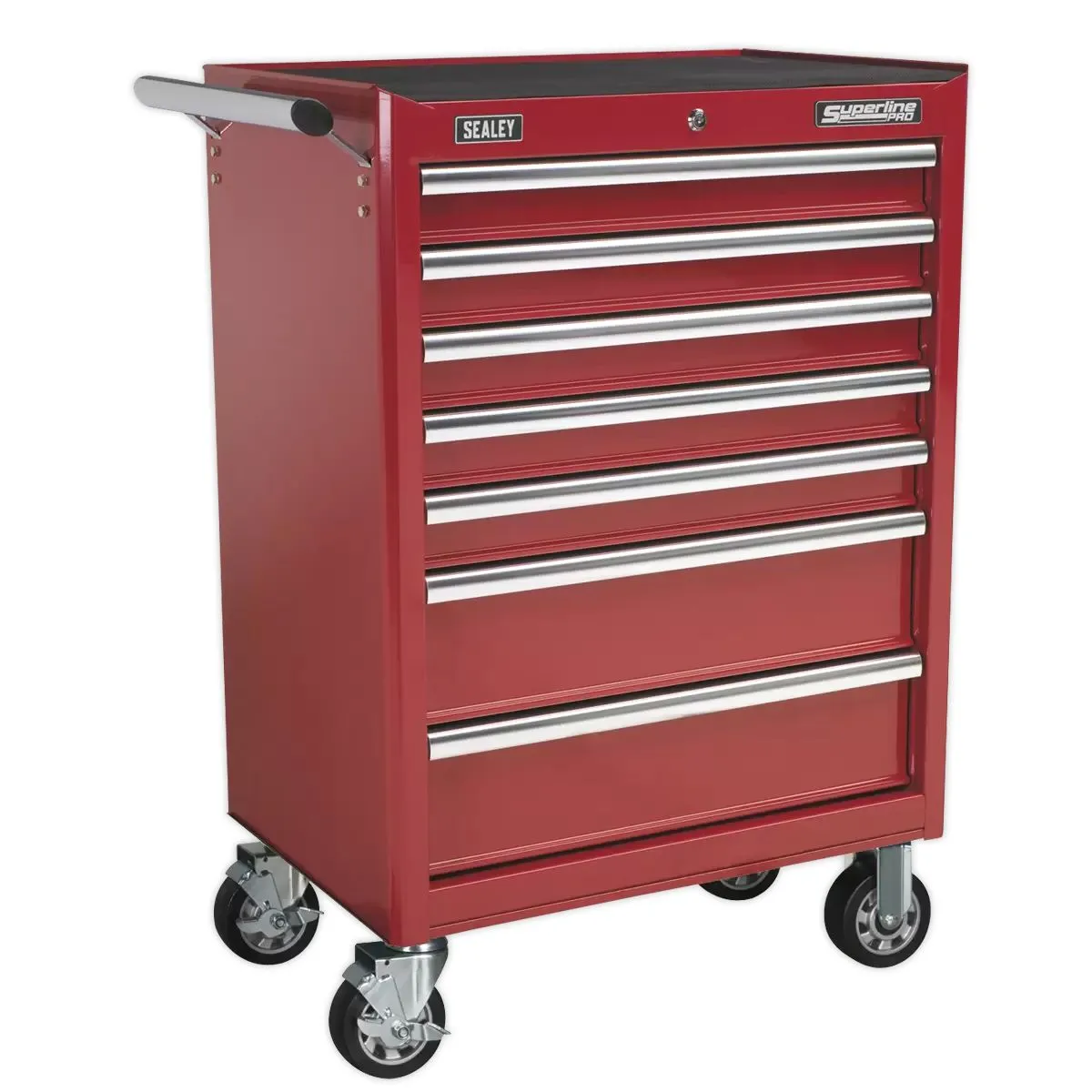 Sealey APCOMBOBBTK57 15 Drawer Top chest with 148 Piece Tool Kit Red
