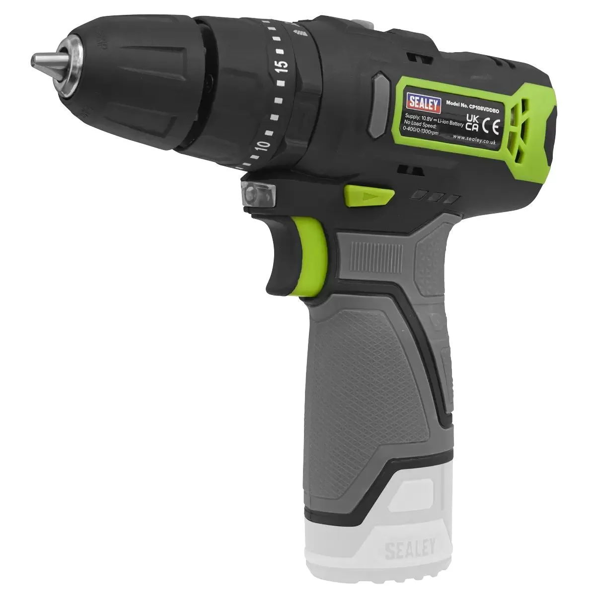 Sealey CP108VCOMBO1 SV108 Series 4 x 10.8V Cordless Combo Kit With 2 Batteries