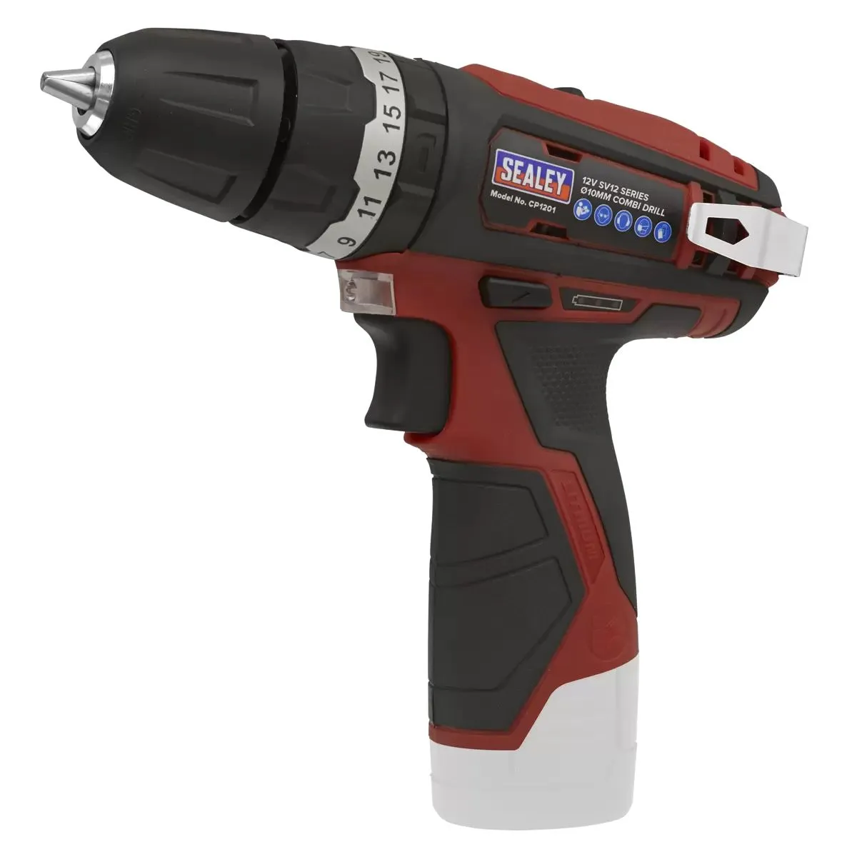 Sealey CP1200COMBO 12V Power Tool Combo 4pc Kit with 2 x 1.5Ah Batteries