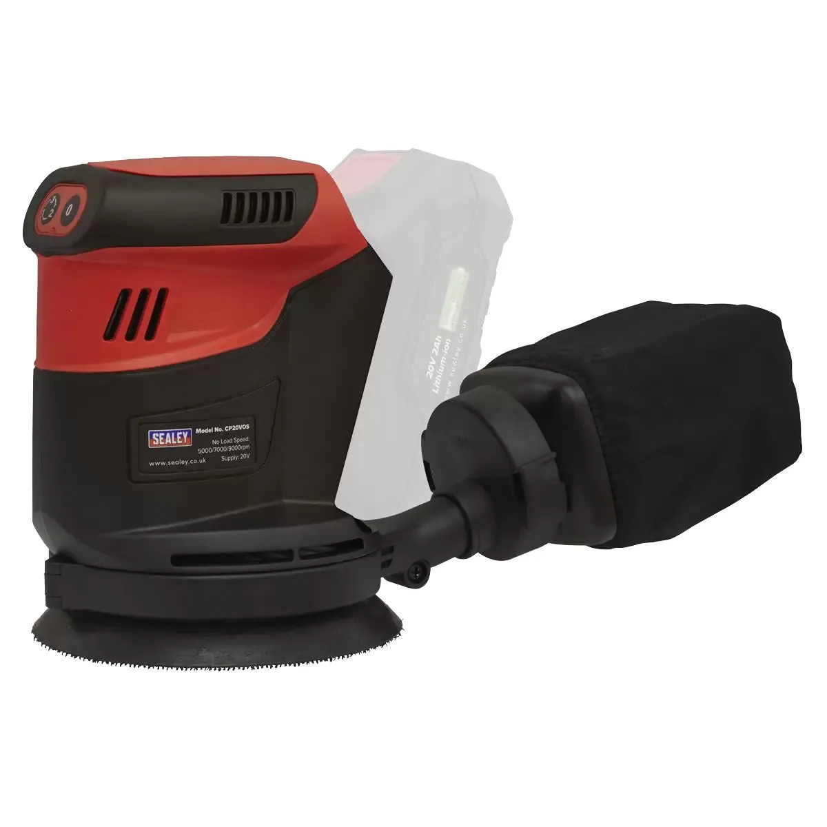 Sealey CP20VCOMBO2 20V Cordless Combo 5pc Kit with 2 Batteries & Charger