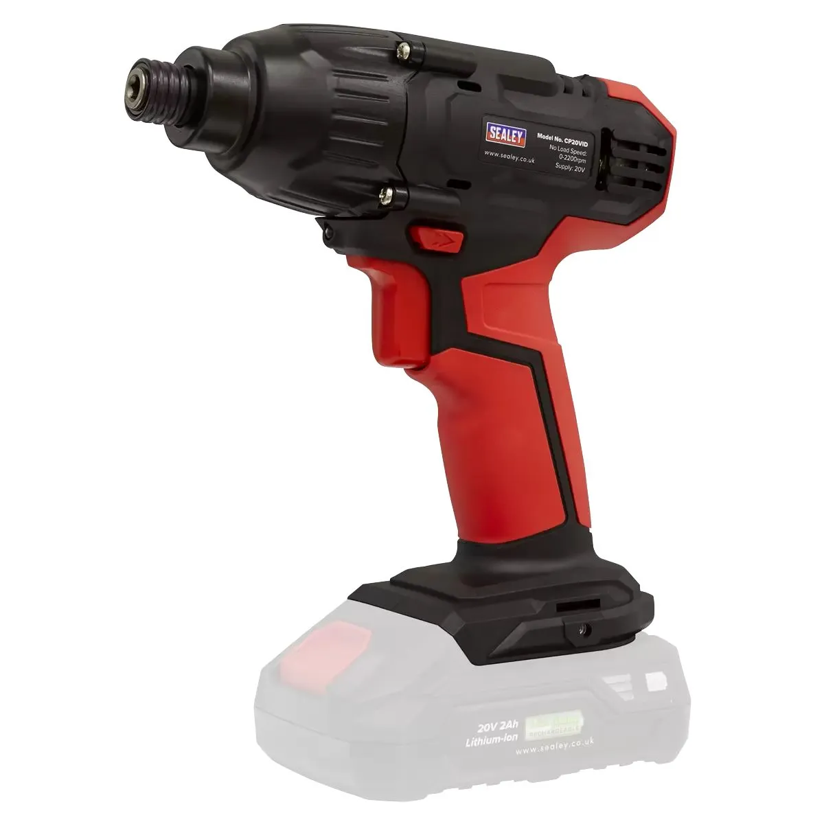 Sealey CP20VCOMBO4 CP20V Series 20V Cordless Tool 8 piece Combo with 4 Battery