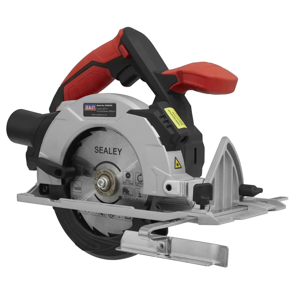 Sealey CP20VCS 20V SV20 Series 150mm Cordless Circular Saw Body Only