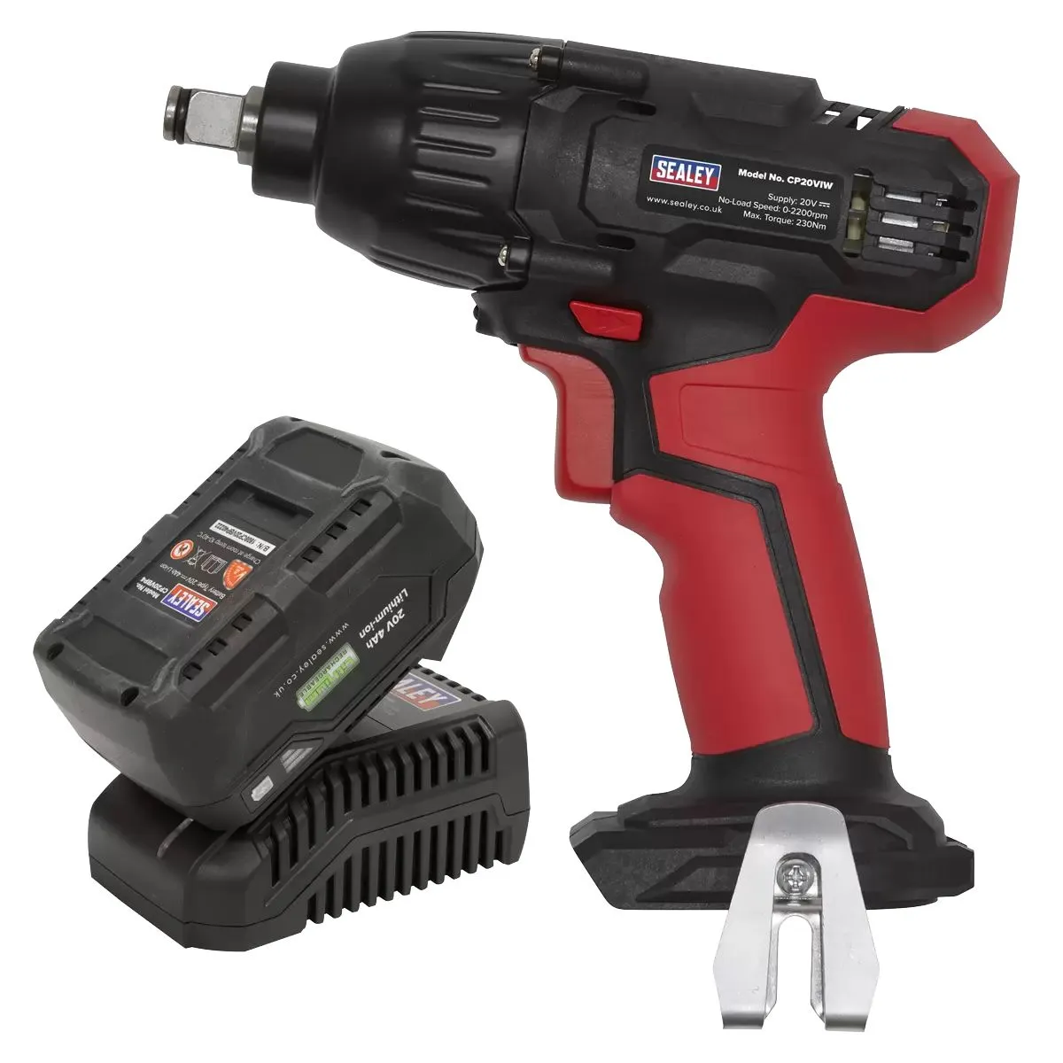 Sealey CP20VIWKIT1 20V 1/2Sq Drive Impact Wrench Kit