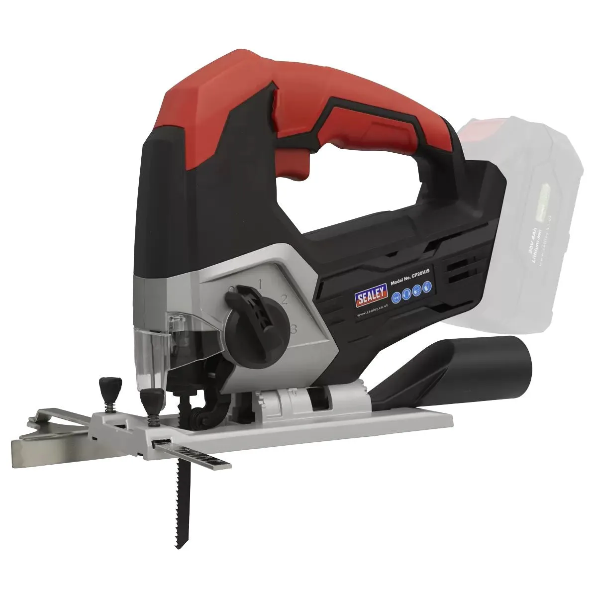 Sealey CP20VJSKIT 20V Cordless Jigsaw Kit with 2 Batteries & Charger