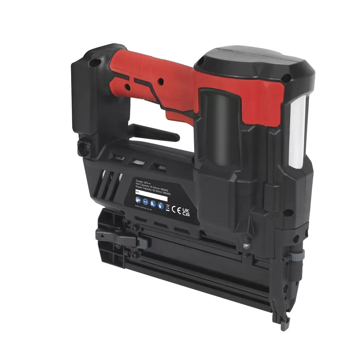 Sealey CP20VNG 20V Cordless Staple 18G Nail Gun Body Only