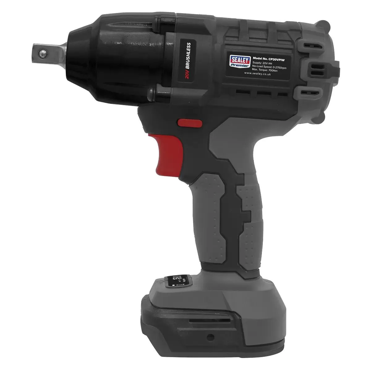 Sealey CP20VPIW 20V Brushless Impact Wrench 1/2Sq Drive Body Only