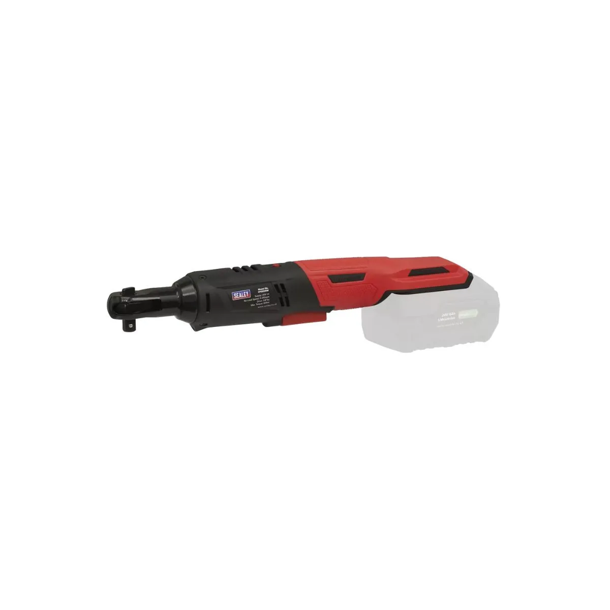Sealey CP20VRWKIT Cordless Ratchet Wrench 3/8Sq Drive Kit 20V with 2 Battery
