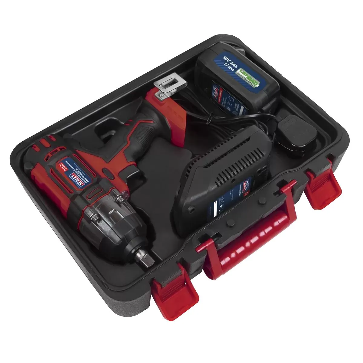 Sealey CP400LI 18V 1/2 Impact Wrench Cordless 3.0Ah Li-ion Kit