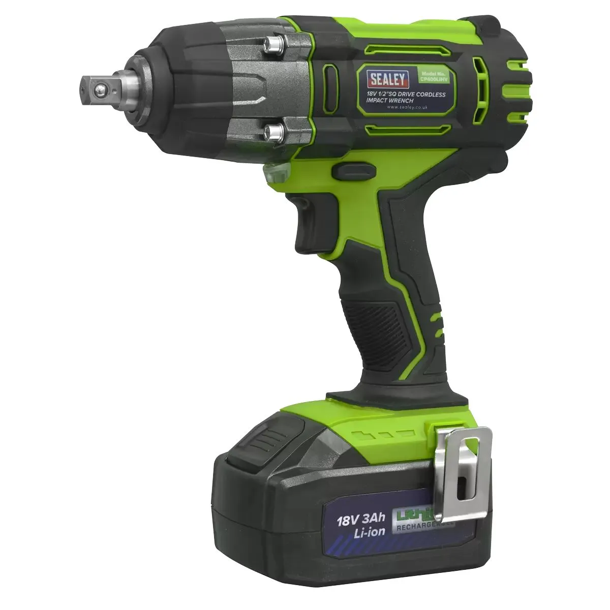 Sealey CP400LIHV 18V 1/2 Impact Wrench Cordless Kit