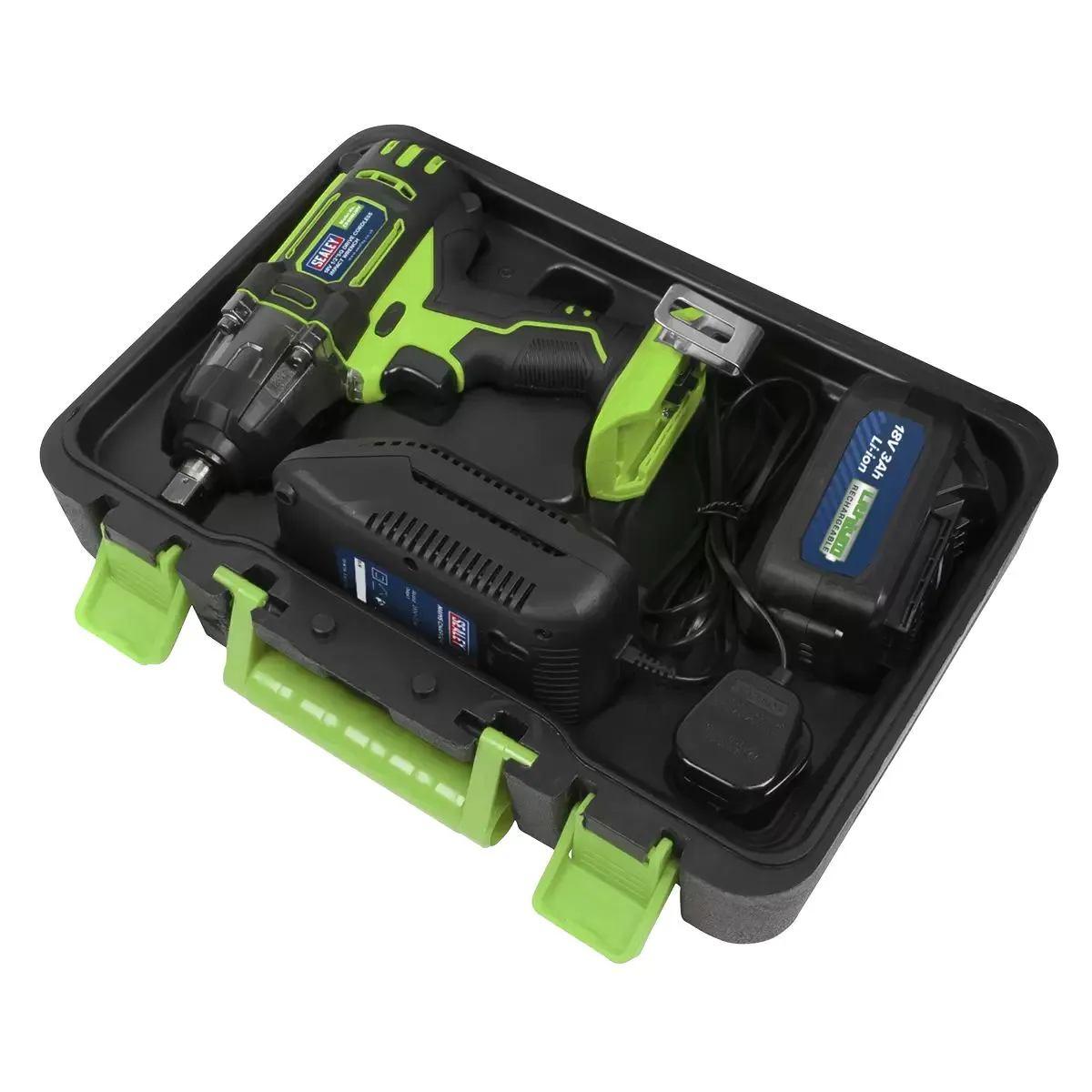 Sealey CP400LIHV 18V 1/2 Impact Wrench Cordless Kit