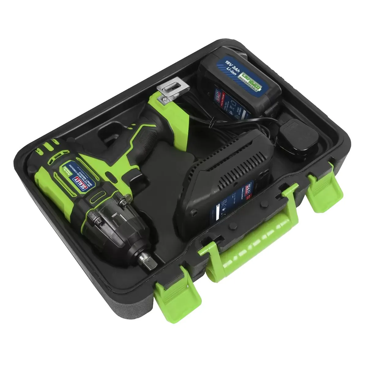 Sealey CP400LIHV 18V 1/2 Impact Wrench Cordless Kit