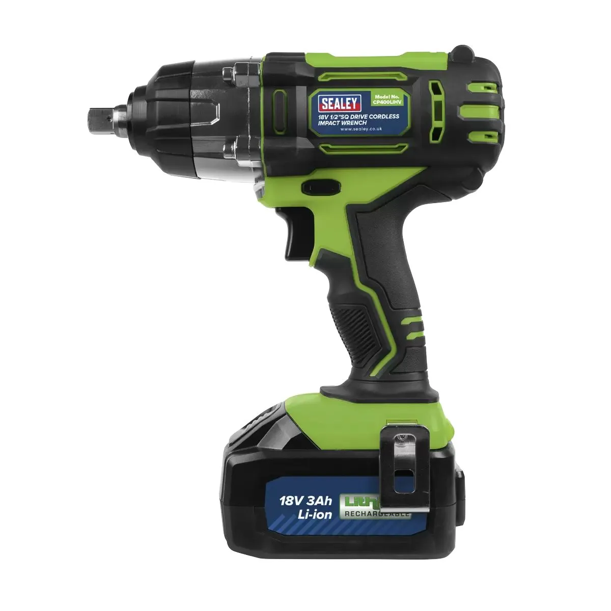 Sealey CP400LIHV 18V 1/2 Impact Wrench Cordless Kit