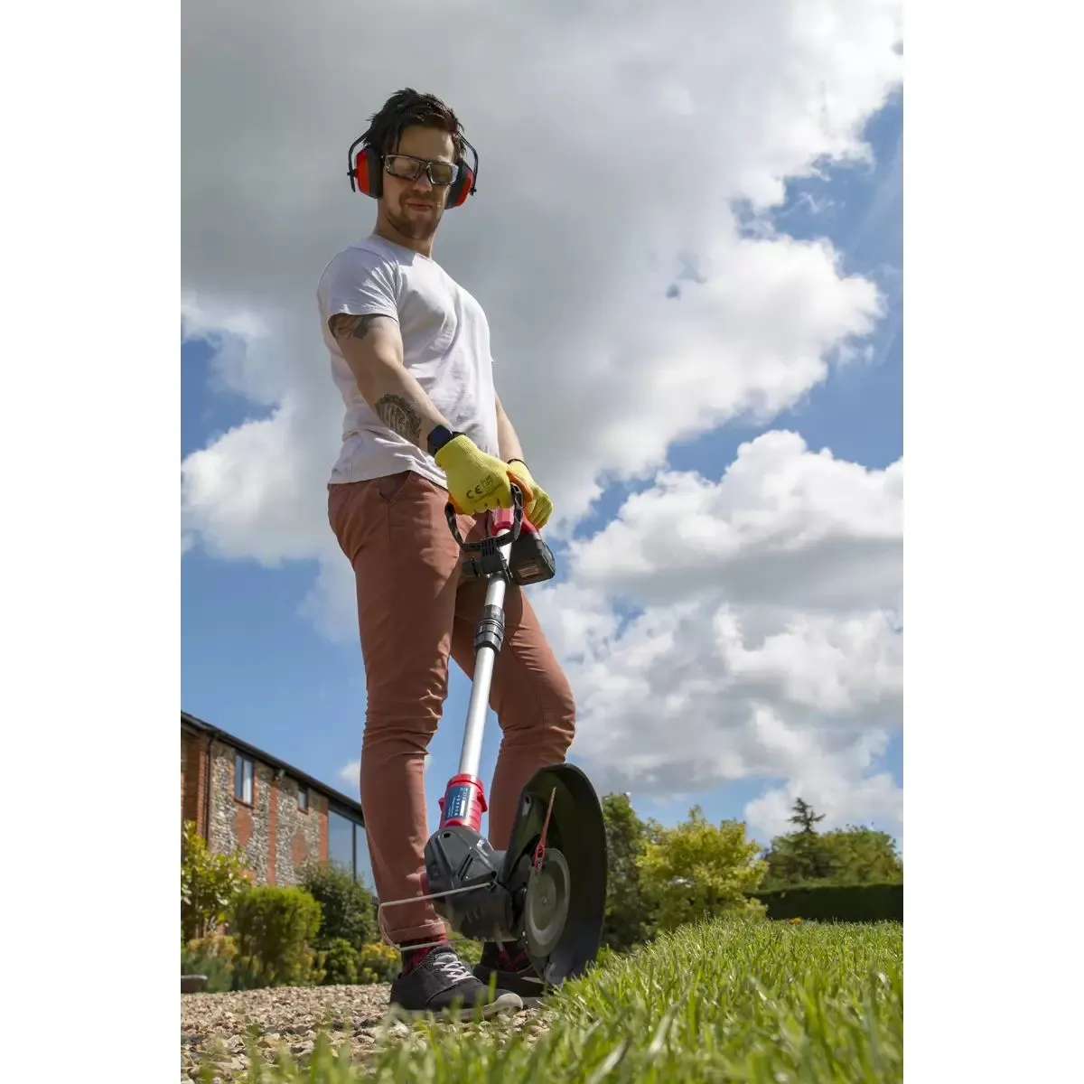 Sealey CS20VCOMBO4 Strimmer Cordless 20V with 1 x 4Ah Battery & Charger